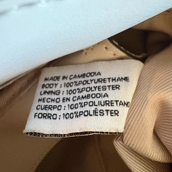 🚨3 for $15 Nine West Aurelie Carryall Handbag Quilted Design Cream Cement Color - Picture 11 of 16